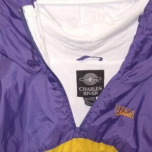 University Of North Alabama, Charles River Apparel Purple Aand Gold Jacket